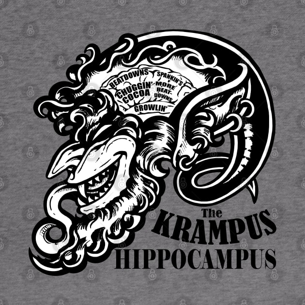 The Krampus Brain - Krampus Hippocampus by Nat Ewert Art